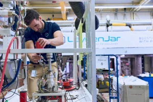 LeydenJar working on PECVD equipment