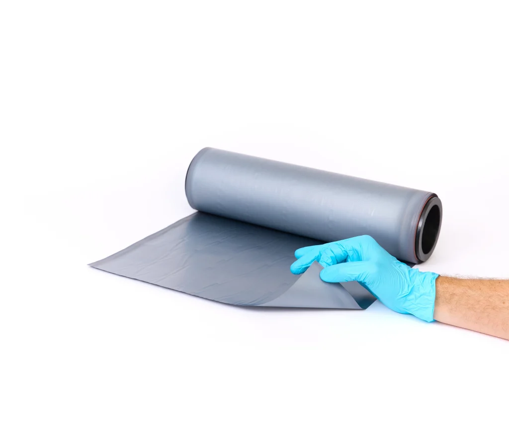 Silicon anode on a roll