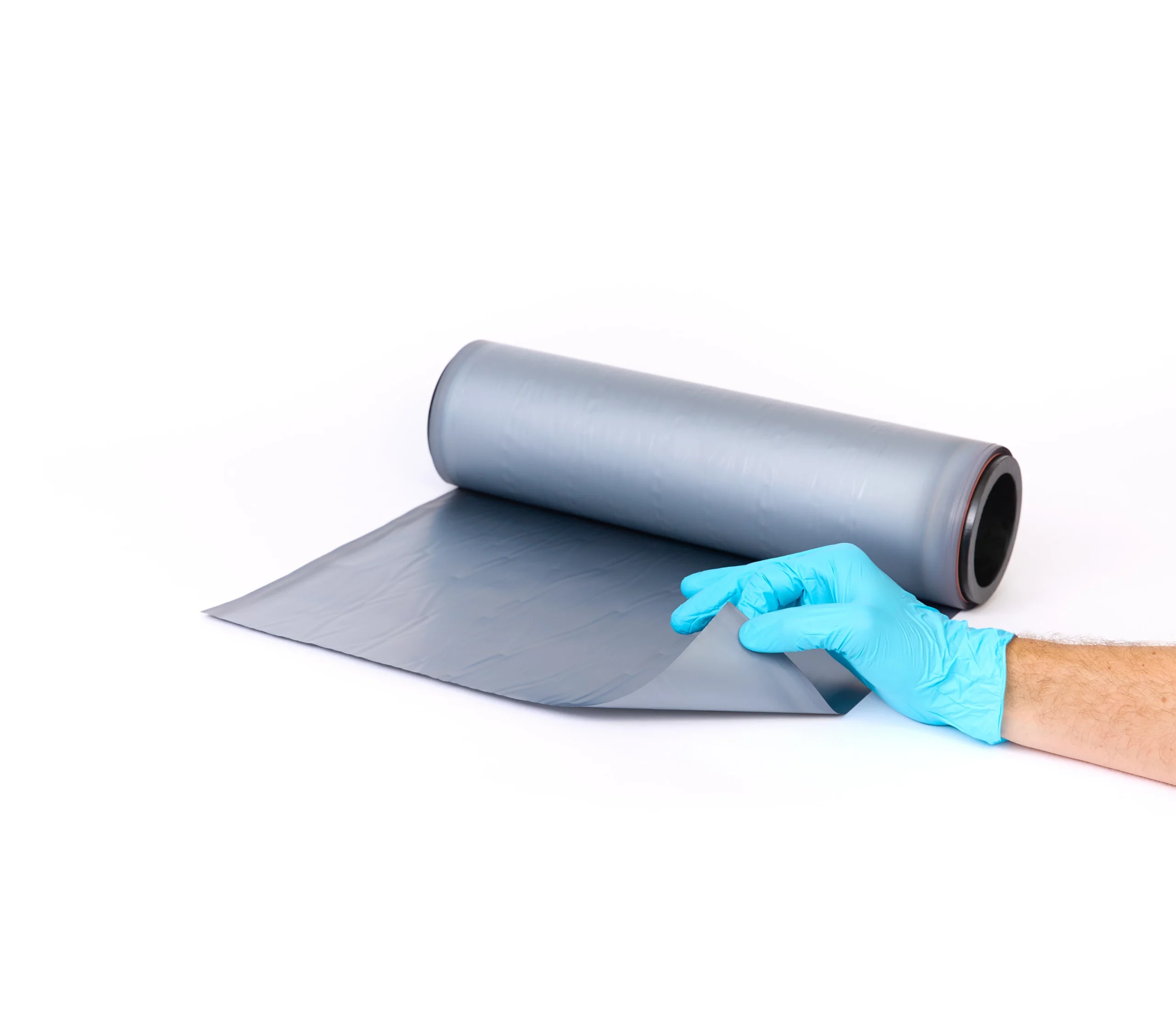 Silicon anode on a roll